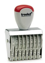 Digital combination seal 8-digit digital seal production date seal adjustable number barcode chapter runner seal