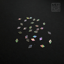 Spirotian flower small rhombus painted and decorated with work room