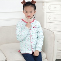 Autumn and winter new girls down jacket wear light small medium large childrens white duck down cotton coat quilted jacket liner jacket