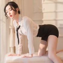 Sexy lingerie nurse uniform seduction suit cos nightclub anchor sexy stewardess butt dress nightclub