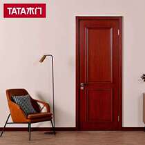 TATA solid wood composite door silent door ZX036
