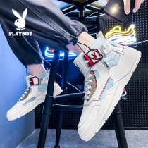 Playboy aj high-top mens shoes autumn new casual small white board shoes autumn sports students sports basketball trendy shoes