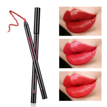 Automatic lip liner female does not fade Waterproof long-lasting non-stick cup rotating lip pen female hook line hummus color lipstick