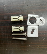 Hengjie toilet cover plate accessories toilet equipped with expansion bolts square gasket screws