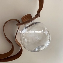 velybebe market Korean ins blogger homemade childrens leather water bottle strap portable