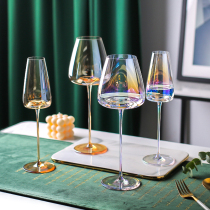 Kawashimaya red wine glass set Home luxury high-end glass goblet A couple of wine glasses decanter
