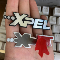 Dedicated to XPEL invisible car clothing film car stickers Mercedes-Benz Volkswagen Toyota modified car label Body decoration sticker logo