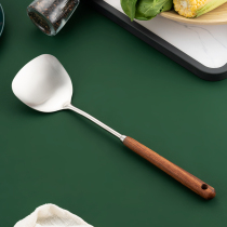onlycook household 304 stainless steel cooking shovel wooden handle wooden handle spatula iron shovel kitchen utensils