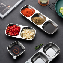 onlycook Food grade 304 stainless steel flavor dish dish dish dish cake dish baked meat dip saucer