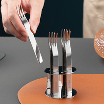 onlycook creative 304 stainless steel fruit fork set Household childrens fork Fruit dessert fork Fruit fork