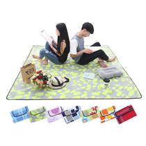 Picnic mat moisture-proof mat childrens floor mat outdoor beach portable waterproof thick lawn mat camping picnic cloth