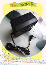 SANYO SANYO cordless telephone sub-machine power adapter transformer Charger 9V (small hole)