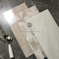 Light luxury style bathroom tile 300x600 beige sandstone brick Bright warm color kitchen wall brick bathroom brick