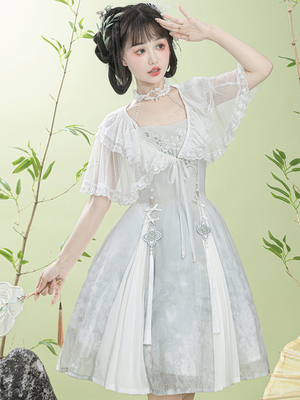 taobao agent Genuine small princess costume, elegant dress, Lolita style, Chinese style, slim fit