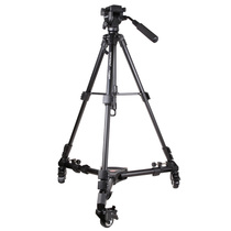 Yunteng 900 caster photography tripod pulley base tripod universal ground wheel SLR camera DV camera roller mobile shooting Canon Nikon Sony Fuji bracket wheel
