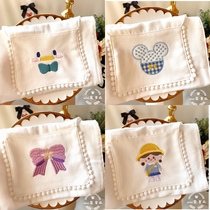 ins Cotton gauze Baby sweat absorption towel Infant pad back towel Childrens sweat towel Kindergarten antiperspirant towel Summer
