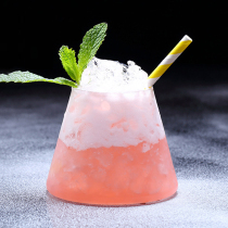 Bar soul ins Net red sun style Fuji Cup creative beer cocktail cup juice Milk Cup ice cream cup