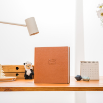 Baby photo book custom childrens growth record diy memorial book making photo studio leather photo album family album
