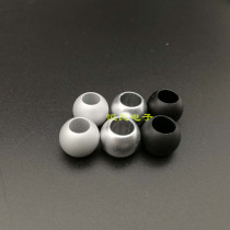 Metal Round Beads Junction SLIDER 6mm-HOLE HARNESS ADAPTATION SLIDER HEADPHONE UPGRADE WIRE WIRE SPLITTER SLIDER
