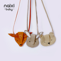 NAIXIBABY | Has a zoo ins explosive baby backpack small animal coin wallet handmade shoulder bag