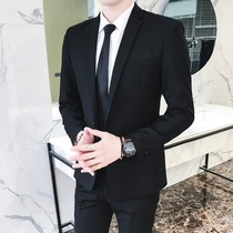  Suit suit mens Korean slim groom wedding dress Business professional formal spring and autumn casual suit jacket