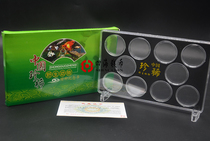 10 PRECIOUS WILDLIFE COMMEMORATIVE COINS SQUARE BOX SMALL ROUND CASE COMMEMORATIVE COIN COIN COLLECTION BOX 10 32mm