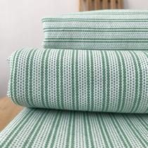 Fracture price manufacturers sell a batch of old coarse cloth mat three-piece set 100% pure cotton thick encrypted double bed