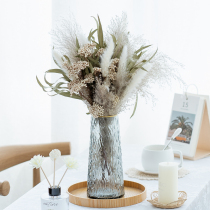 Immortalized rice flower reed dried flower bouquet net red home decoration decoration ins Puwei dried flower millet leaf air-dried flower