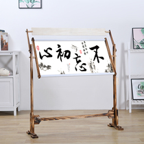  Embroidery shelf Embroidery bracket Solid wood household small desktop cross stitch stretch frame Solid embroidery frame clip-on