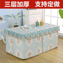 New thickened electric stove cover fire cover rectangular electric heater quilt cover household electric stove fire cover heating fire
