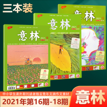 Spot (new 3 packages) Yilin Magazine 2021 16-18 issue 8 months next 9 months up extracurricular periodicals Reader motto youth abstract composition material
