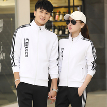 Spring Sports air volleyball suit jacket men and women couples long sleeve trousers volleyball jersey gateball game appearance team uniform
