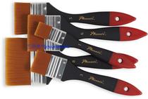 Phoenix Premium Nylon Brush Plate Brush Soft Brush Water Paint Oil Painting Brush 717 Nylon Brush 1-8#