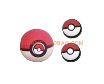 Switch elves ball plus handle rocker protective cover NS poke ball rocker cap red White