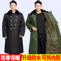 Military cotton coat mens winter thick camouflage security long northeast cotton cotton clothing cold cotton clothing labor protection cotton jacket windbreaker