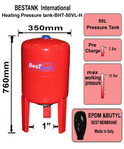 50L-0 8mpa expansion tank expansion tank air pressure tank inlet pressure tank constant pressure water replenishment tank air conditioning boiler tank