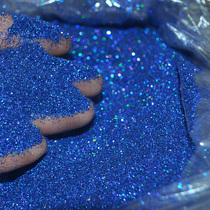 Gold powder golden onion powder glitter powder laser sapphire blue sequin nail art glitter DIY handmade glitter 500g