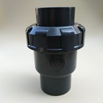 GB Wufeng UPVC ball check valve PVC-U single by the order check valve PVC check valve check valve live connection