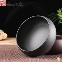 Lixing Purple Sand Big ceramic Small Number Washed Tea Bowl Tea Bowl tea Cup Wash and Powder Tea With Ashtray Flower Pots