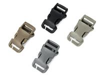 XC-1B-01 X-CON styled vest insert buckle 1 inch Dupont POM webbing buckle with single fit