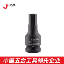 Jetech Jech hardware tools Cr-Mo 1 2 inch hexagon socket socket full hundred