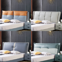 Solid wood headboard soft bag backrest simple modern floor double backrest board technology cloth light luxury bedside single buy