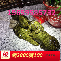 Jinsi Nan wood carving ebony dark wood Piqiu small leaf Zhennan animal flower and bird landscape character crafts ornaments