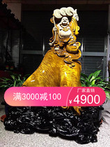 Leaflet zhennan Jin Si Nan wood carving ornaments Guanyin Guan Gong Maitreya figures animal office home furnishings crafts