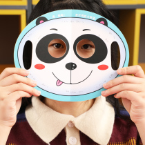 Children can't tear face mask hole book children's enlightenment recognition card 0-3 year old baby early education educational toy