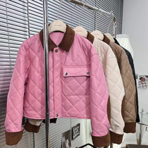 2022 New Winter Life Short - Clothing Lady Dingga Sheep Costume Englishleather Jacket