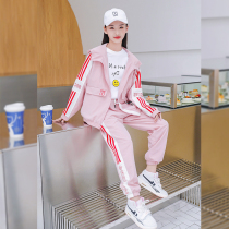 Spring Dress Teenage Girl 12 Ocean Fashion Girl 13 Grand Boy 16 Junior High School Student 14 Year Old 15 Casual Sportswear Suit Woman