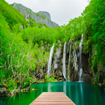 Shake Soundtrack Live Background Cloth Video Straight Podcast Master Podcast Anchor 3d Outdoor Landscape Exterior View Net Red Background Wall