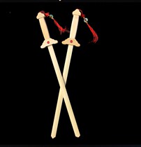 Color sword wooden toy knife childrens toy sword Xianglong sword wooden knife bamboo sword wooden sword wooden wood sword toy