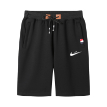 Nike cotton shorts Mens summer loose large size running sweatpants Fitness training breathable casual five-point pants